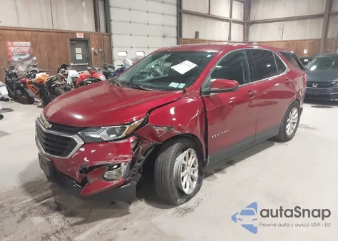 2020 Chevrolet Equinox Fwd Lt 1.5L Turbo из США, поврежденный, VIN 3GNAXKEV2LL255733